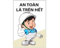 Biển báo an toàn là trên hết