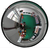 Gương cầu hình quả bóng (loại 1/2) 360°x100cm