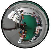 Gương cầu hình quả bóng (loại 1/2) 360°x50cm