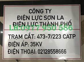 Biển tên trạm biến áp