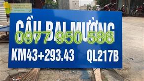 CT Châu Hưng Biển báo tên cầu I.439