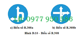 CT Châu Hưng Biển báo số 308 - Tuyến đường cầu vượt cắt qua