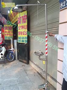 Bồn rửa mắt khẩn cấp kết hợp tắm
