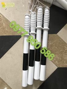 Gậy chỉ huy CSGT đen - trắng