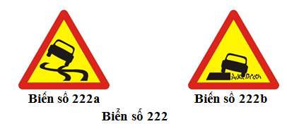 Biển cảnh báo đường trơn trượt